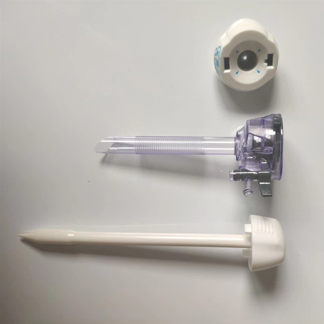 12mm Laparoscopic Disposable Endoscopic Bladeless Crown Trocar Set